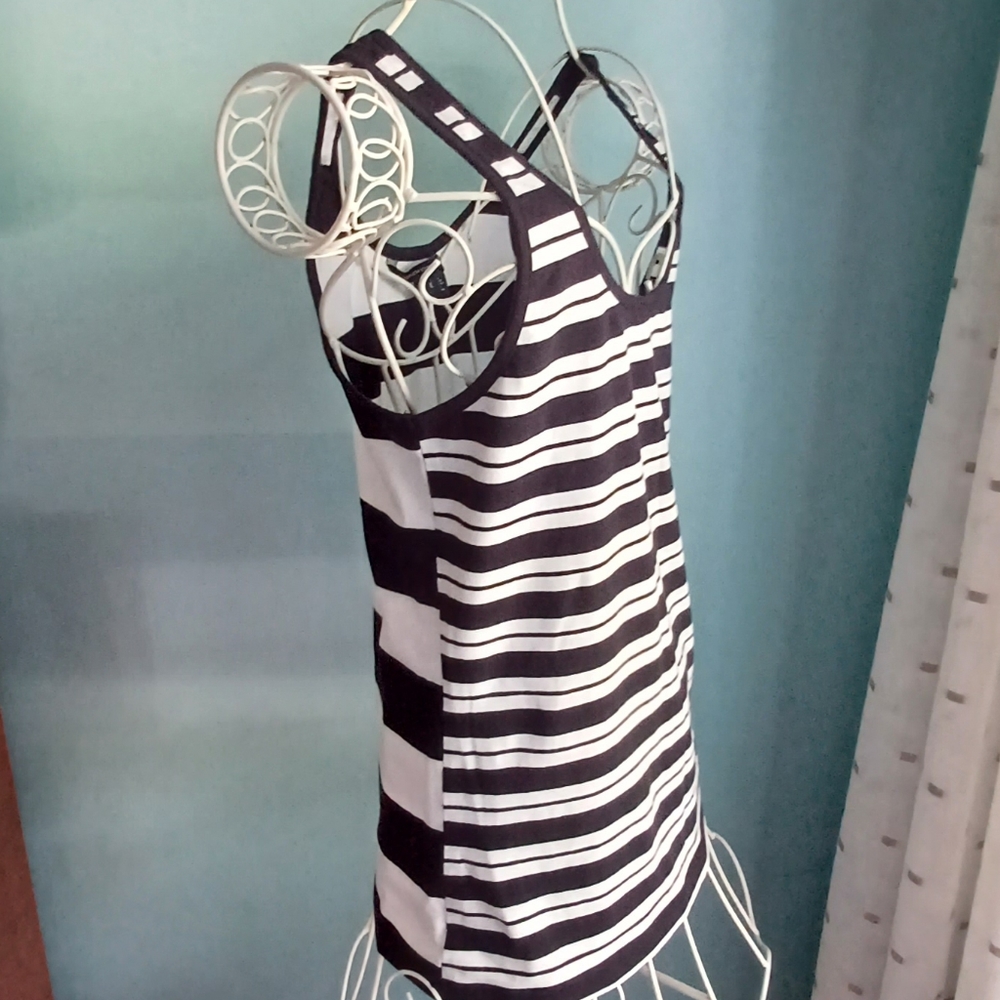 EUC French Connection Striped Tank Top - Women's Size Large